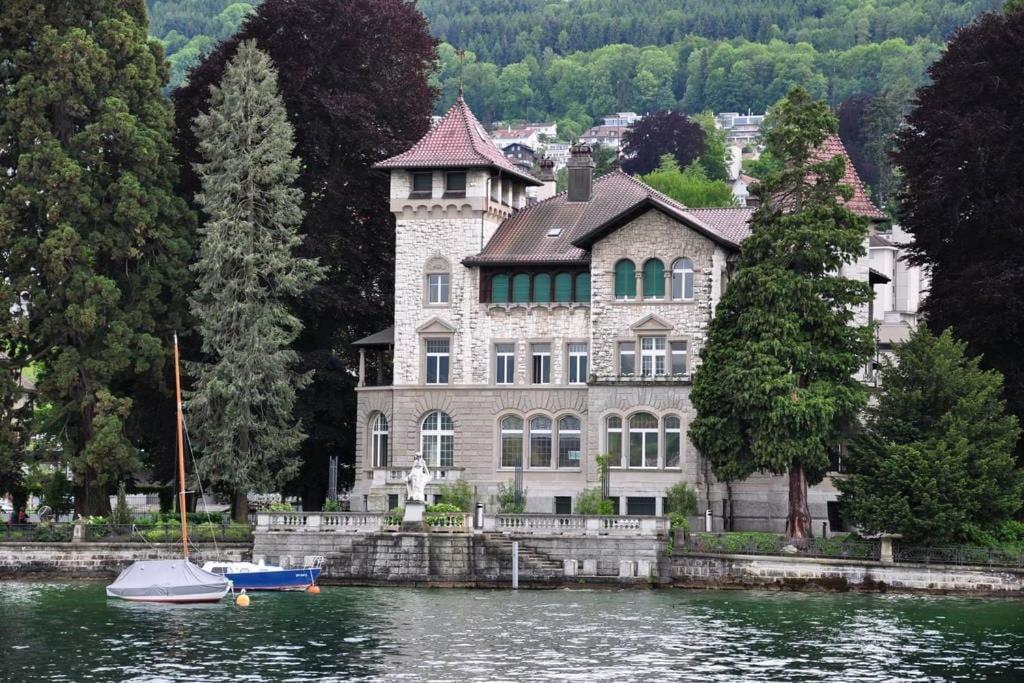 Lovely 60Ies Villa On The Lake, Pool And Sauna Horgen Zewnętrze zdjęcie